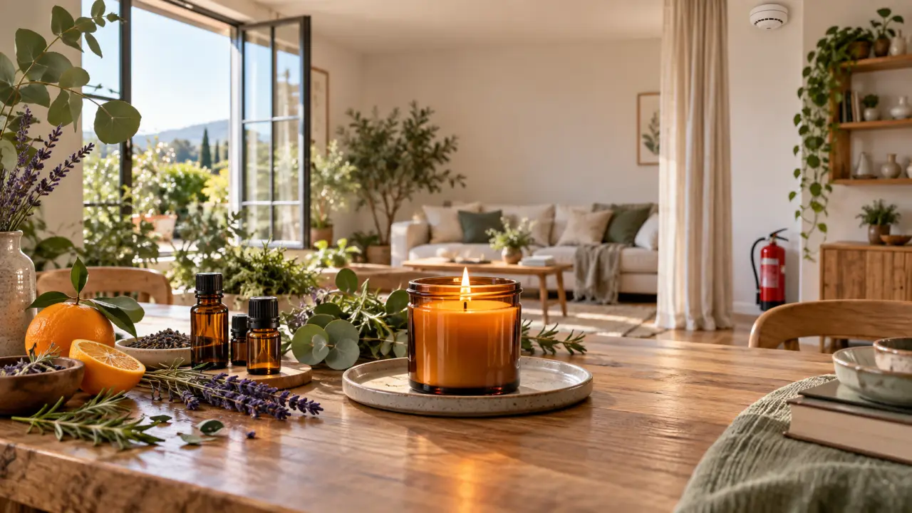 Bougies aux huiles essentielles : naturel, parfum et sécurité, où placer le curseur ?