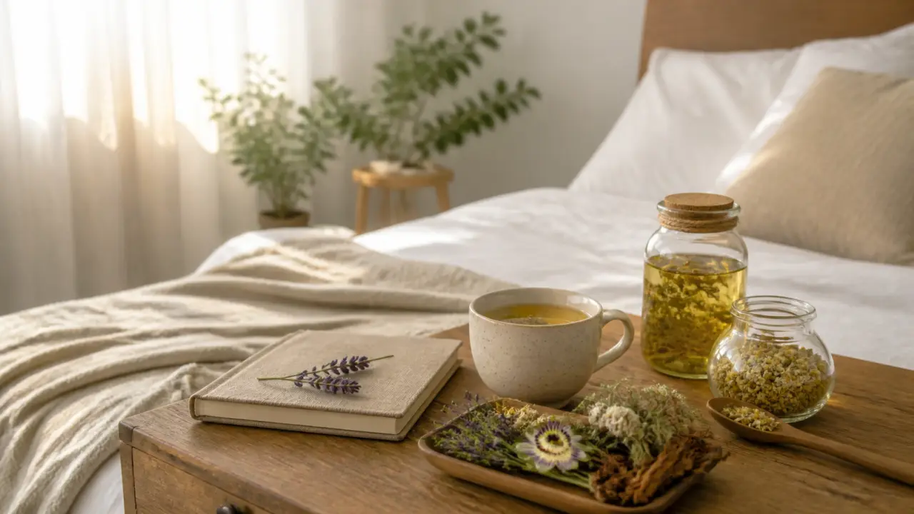 Ambiance apaisante pour favoriser le sommeil grâce aux plantes