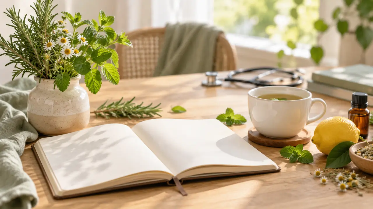 Espace lumineux dédié à une séance de naturopathie et au bien-être naturel