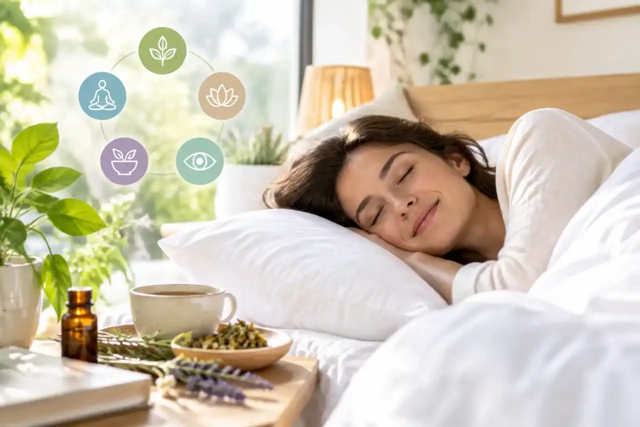 Chambre lumineuse et apaisante dédiée au repos et au sommeil naturel