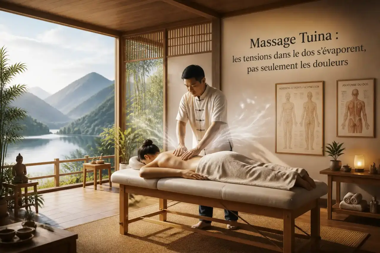 Massage Tuina : les tensions dans le dos s'évaporent, pas seulement les douleurs